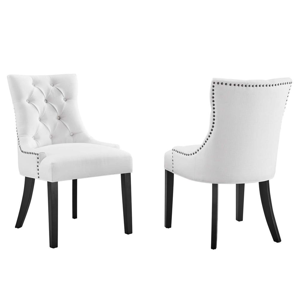 Regent Dining Side Chair Fabric Set of 2. Picture 1