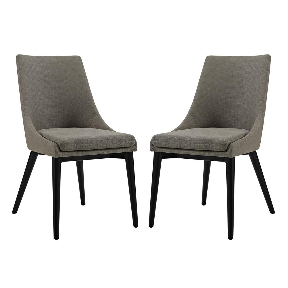 Viscount Dining Side Chair Fabric 
Set of 2. The main picture.
