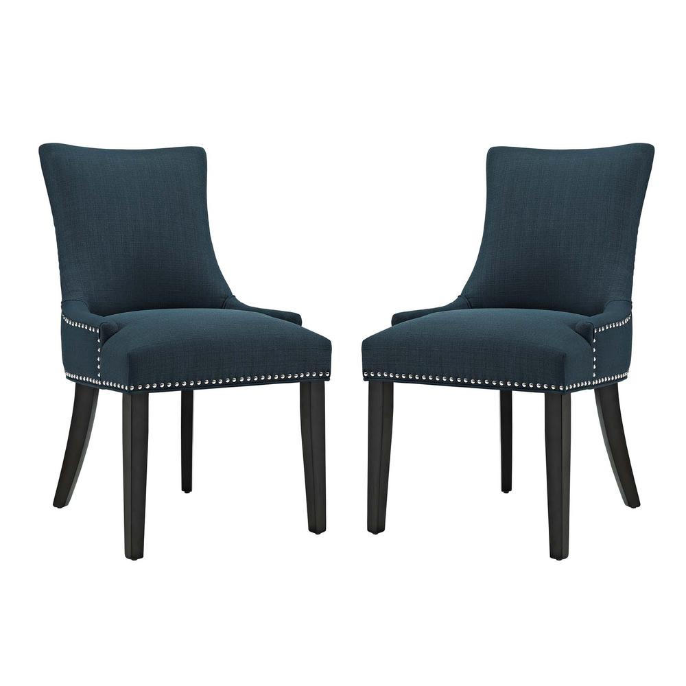 Marquis Dining Side Chair Fabric Set of 2. The main picture.