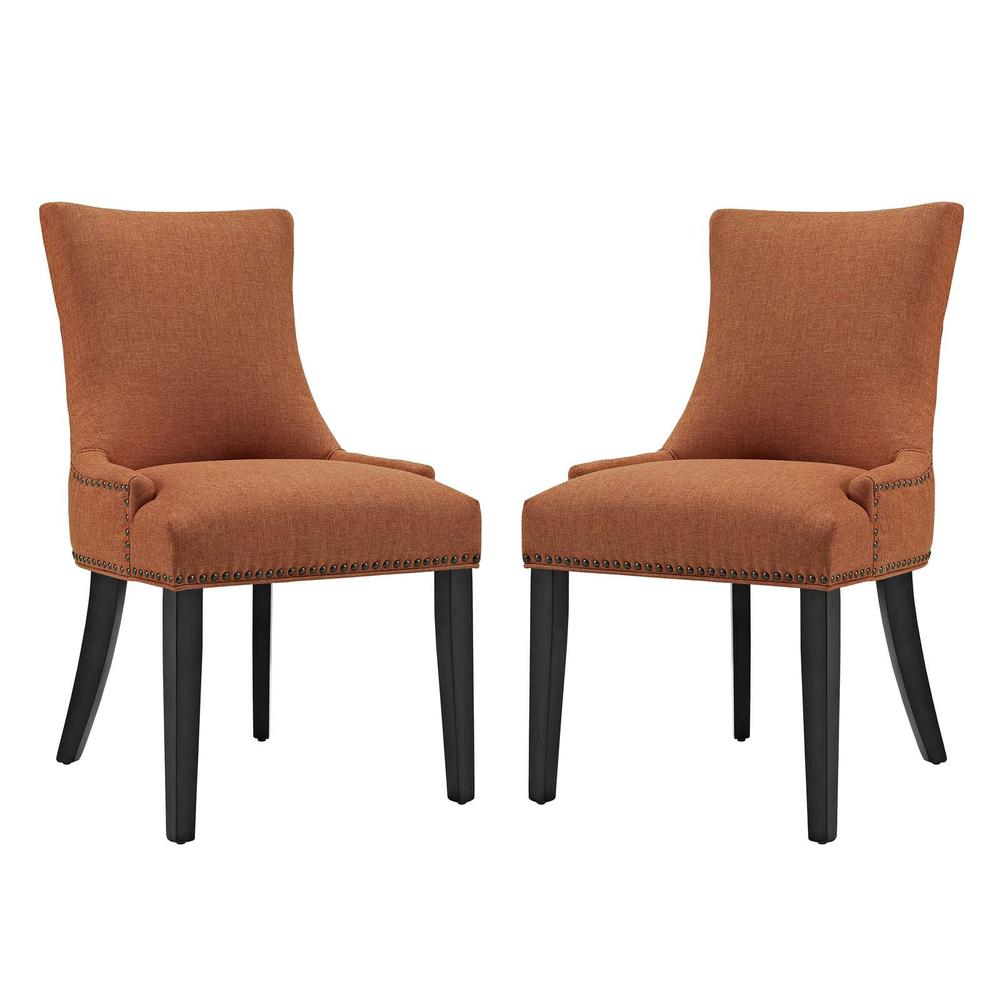 Marquis Dining Side Chair Fabric Set of 2. Picture 1