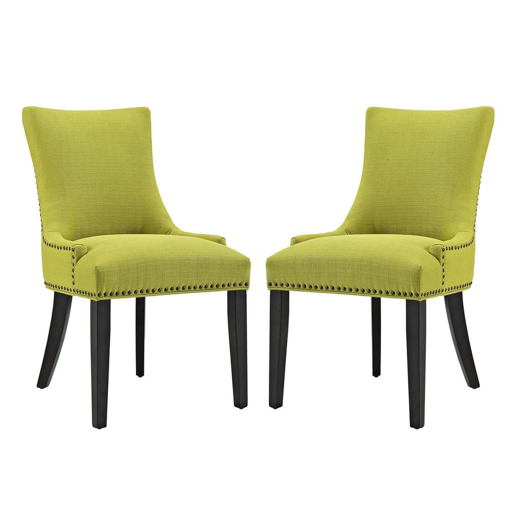 Marquis Dining Side Chair Fabric Set of 2. Picture 1