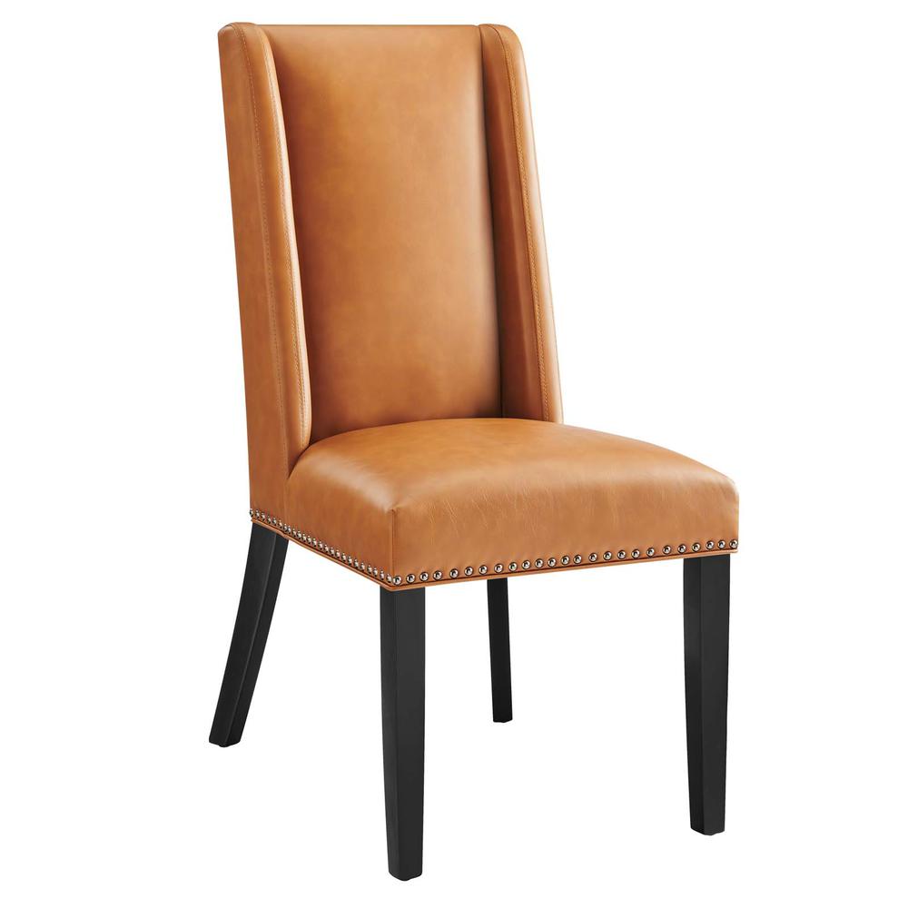 Baron Dining Chair Vinyl Set of 2. Picture 2