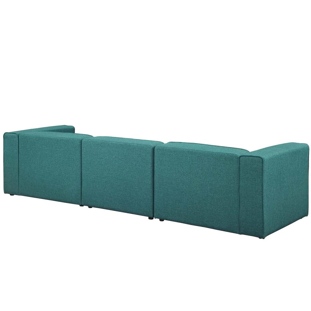 Mingle 4 Piece Upholstered Fabric Sectional Sofa Set. Picture 2