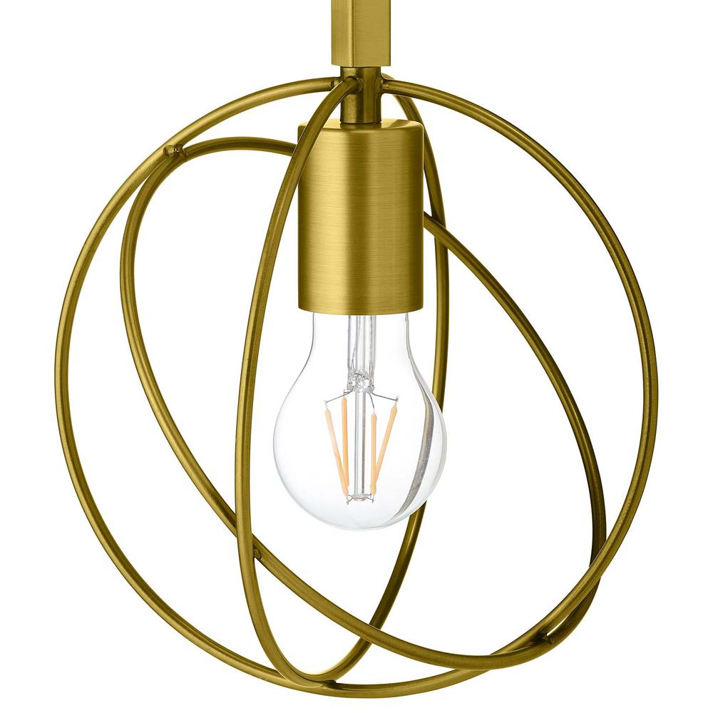 Perimeter Brass Wall Sconce Light Fixture. Picture 2
