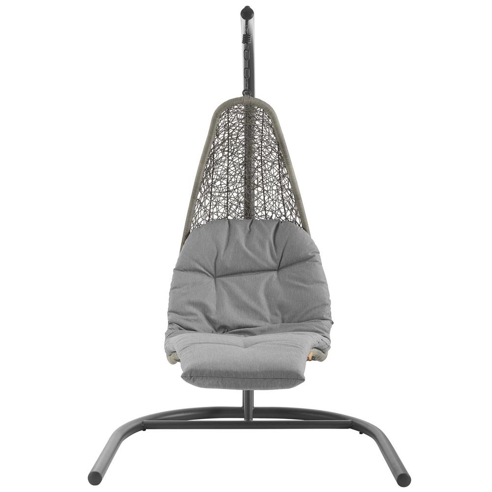Landscape Hanging Chaise Lounge Outdoor Patio Swing Chair. Picture 2