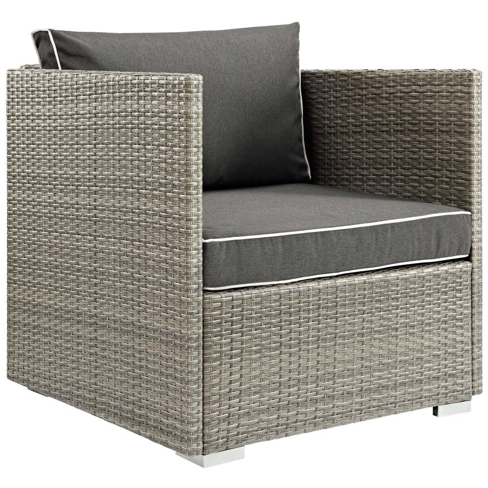 Repose Outdoor Patio Armchair. Picture 1