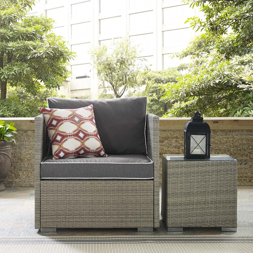 Repose Outdoor Patio Armchair. Picture 5
