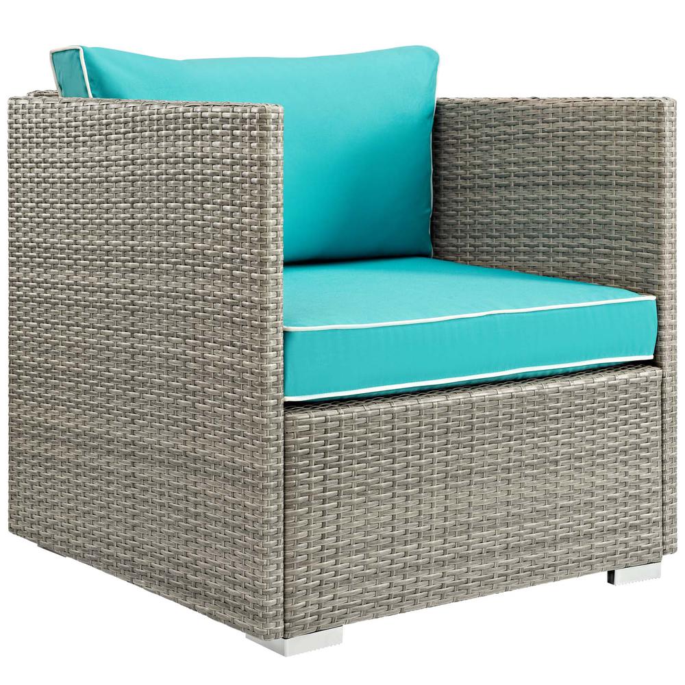 Repose Outdoor Patio Armchair. Picture 1