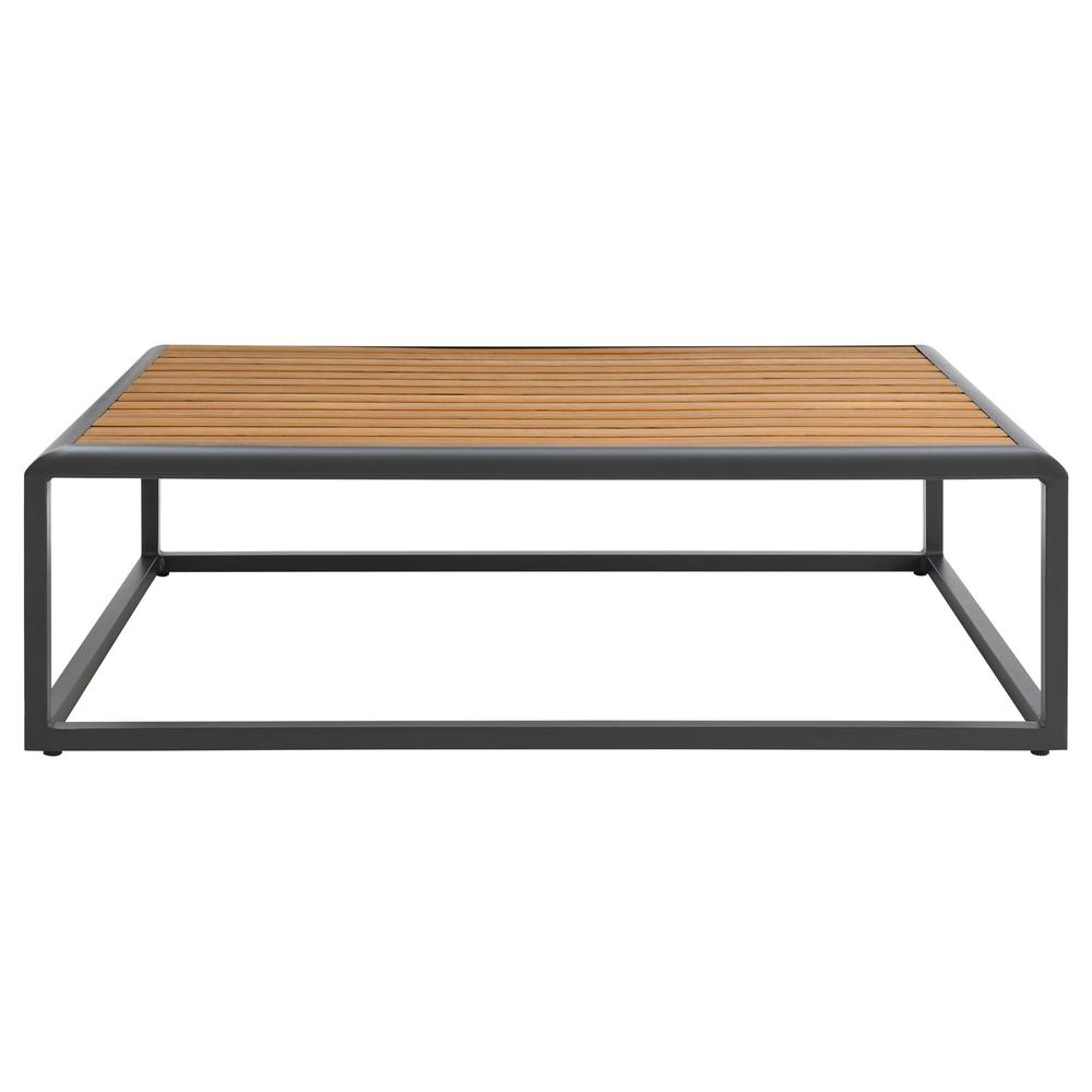 Stance Outdoor Patio Aluminum Coffee Table. Picture 2