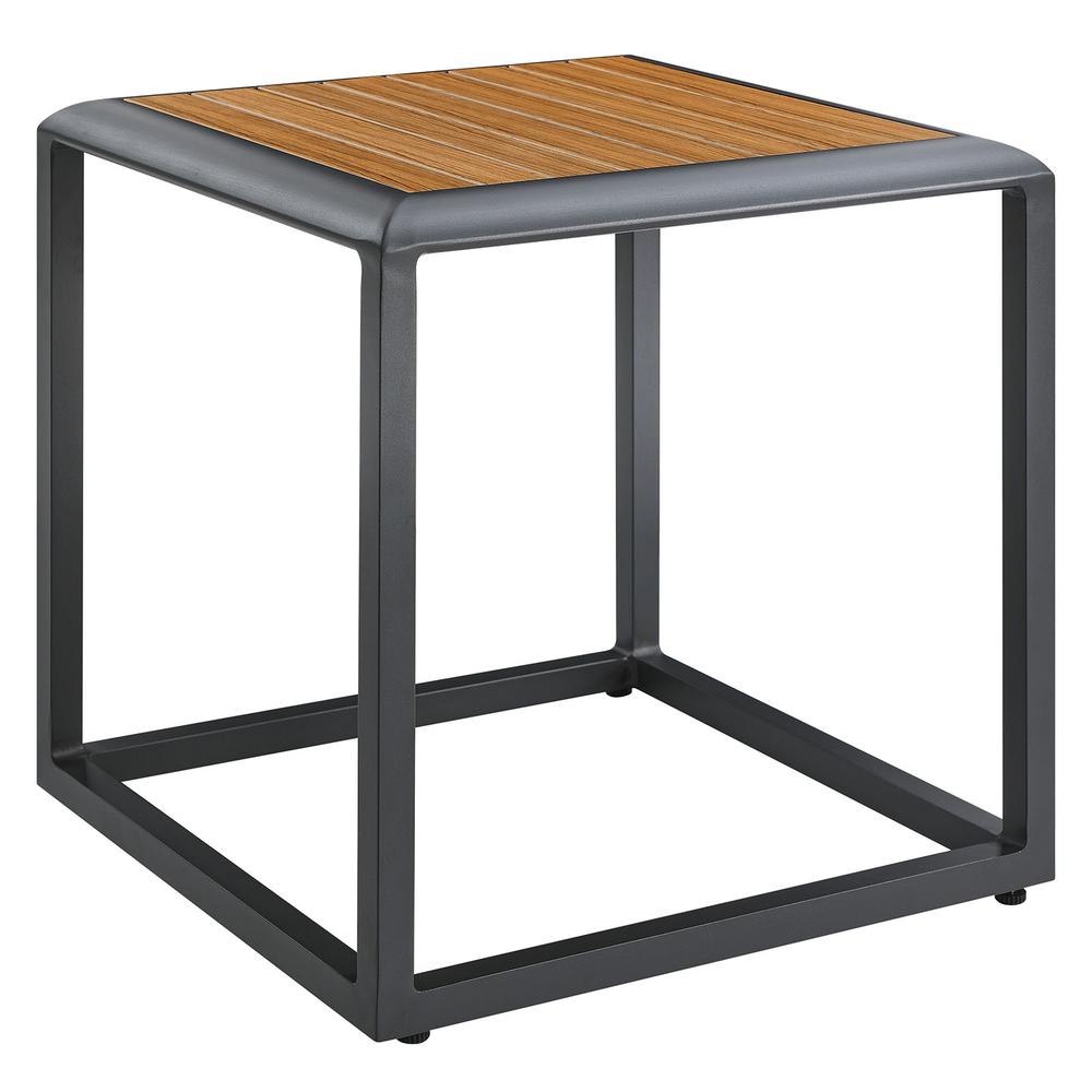 Stance Outdoor Patio Aluminum Side Table. Picture 1