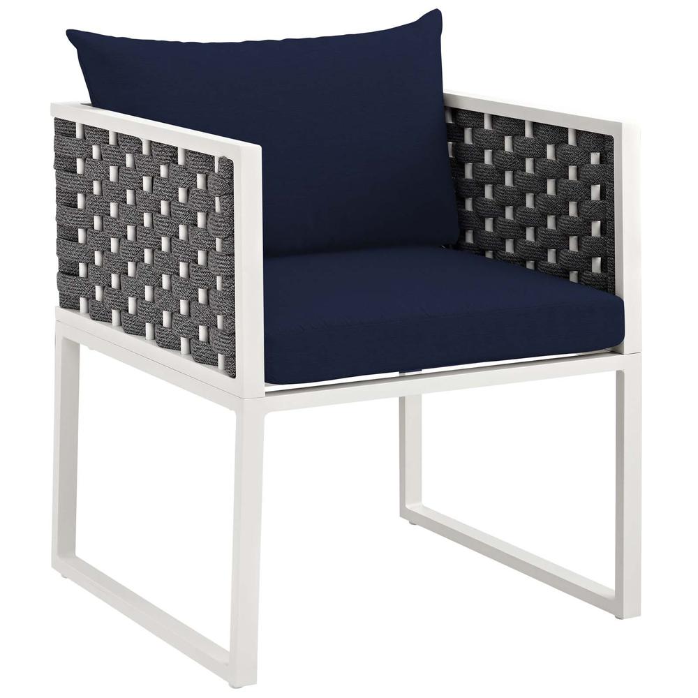 Stance Outdoor Patio Aluminum Dining Armchair. Picture 1