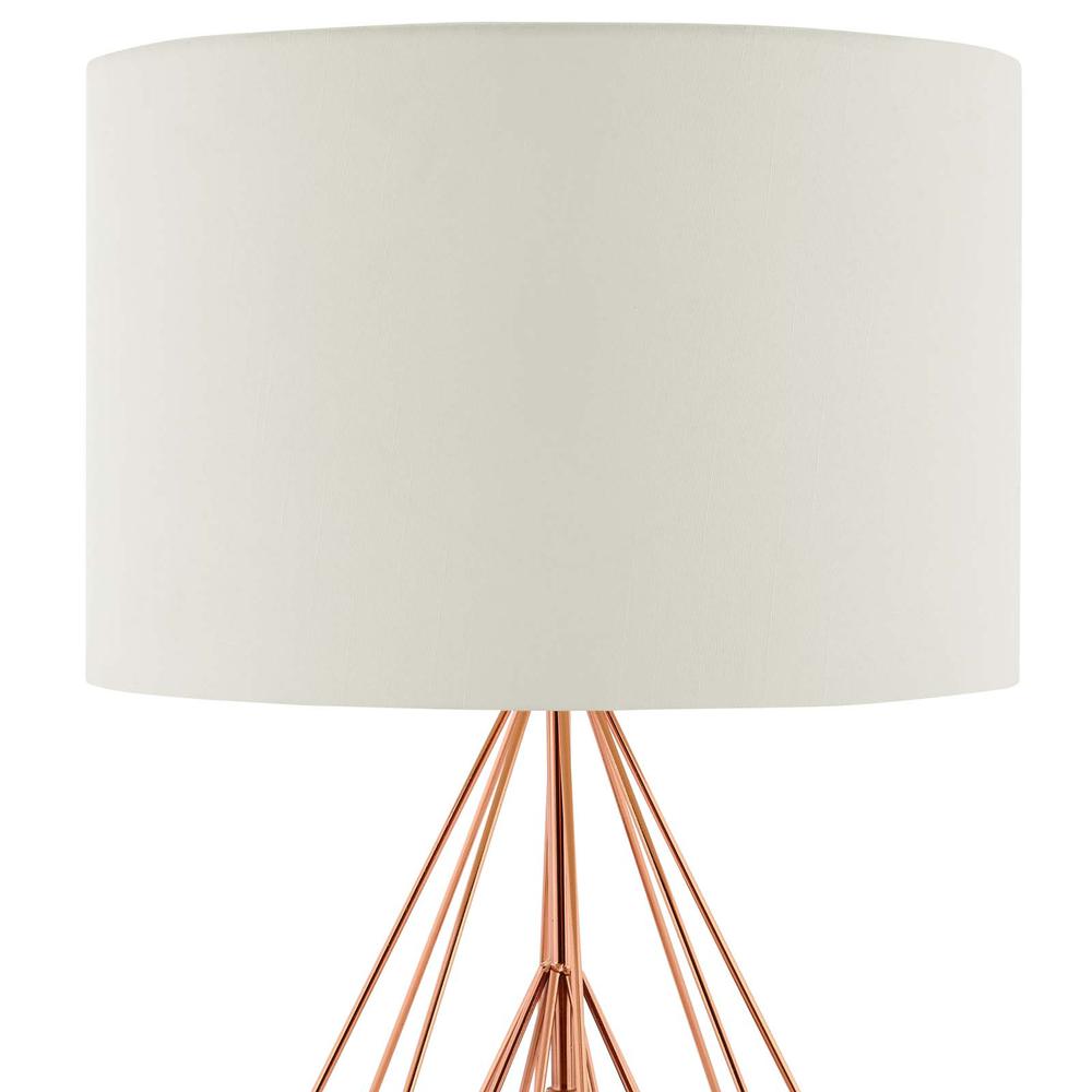 Precious Rose Gold Table Lamp. Picture 2