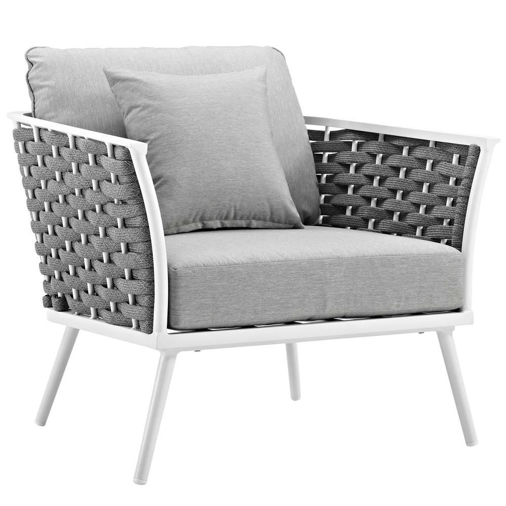 Stance 7 Piece Outdoor Patio Aluminum Sectional Sofa Set. Picture 8