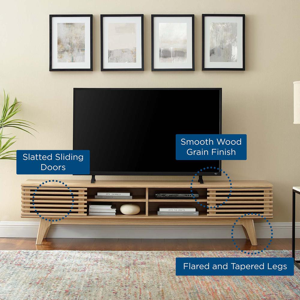 Render 70" Entertainment Center TV Stand. Picture 7