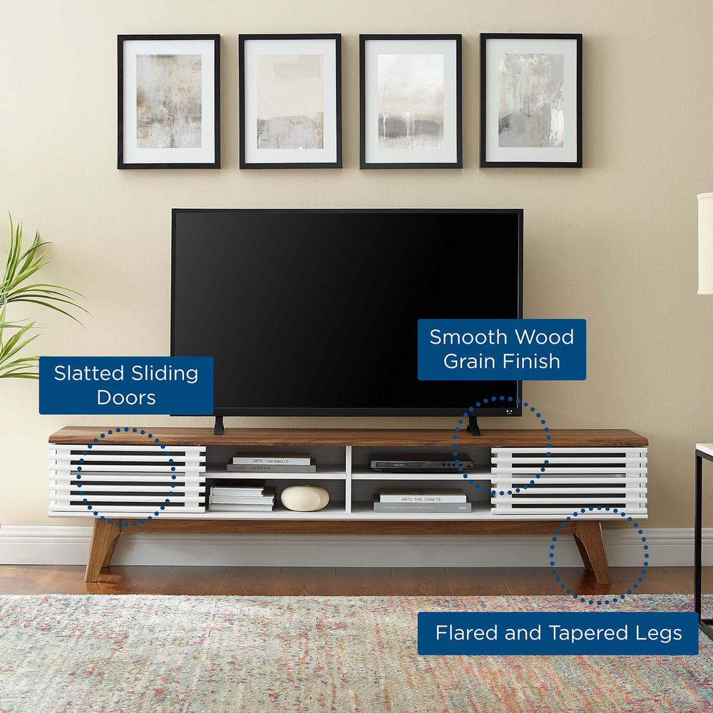 Render 70" Entertainment Center TV Stand. Picture 7
