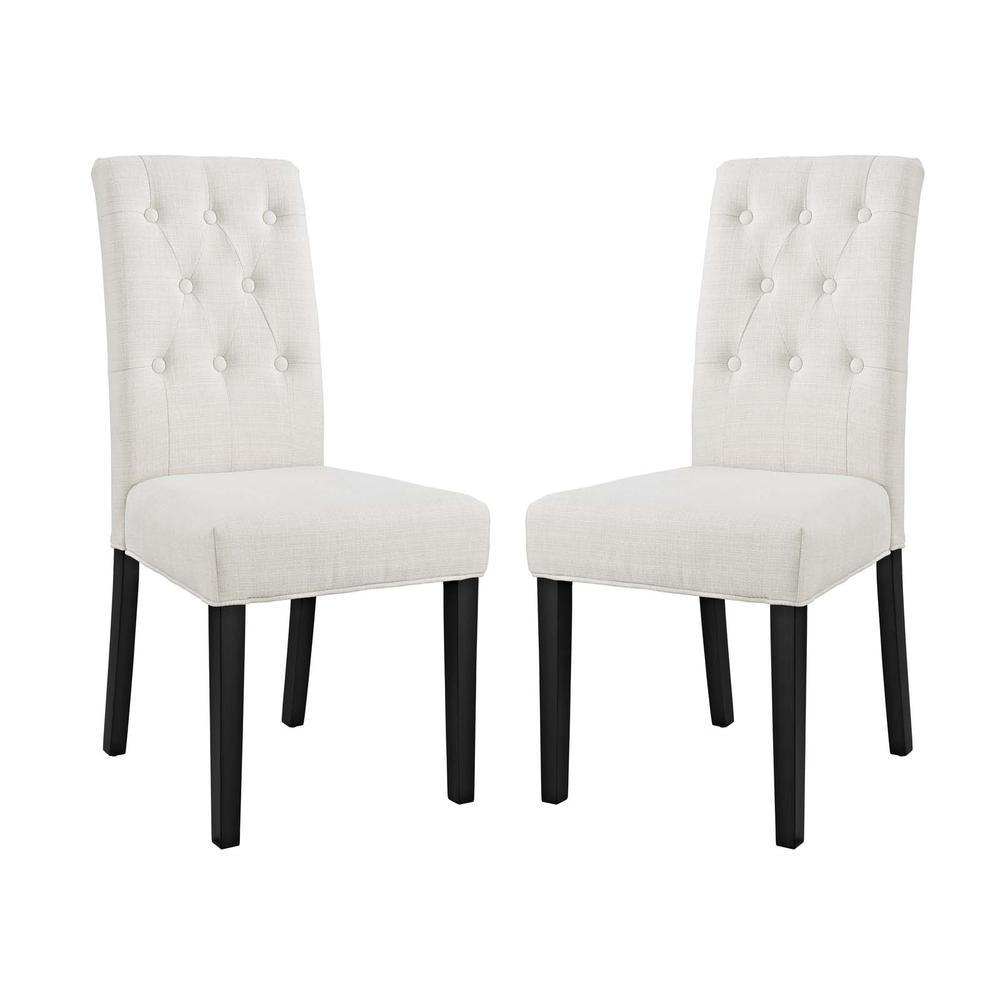 Confer Dining Side Chair Fabric Set of 2. Picture 1