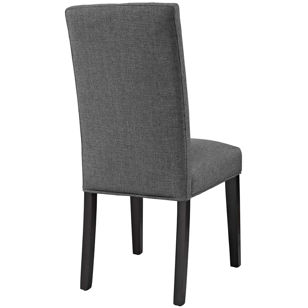 Confer Dining Side Chair Fabric Set of 2. Picture 4