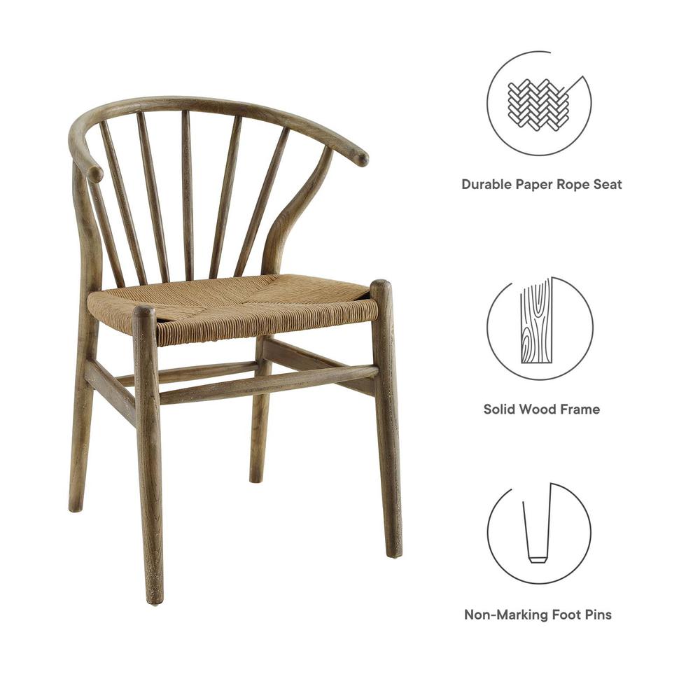 Flourish Spindle Wood Dining Side Chair. Picture 5