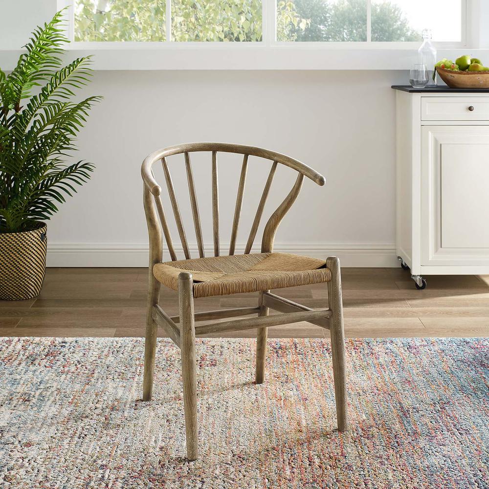 Flourish Spindle Wood Dining Side Chair. Picture 7