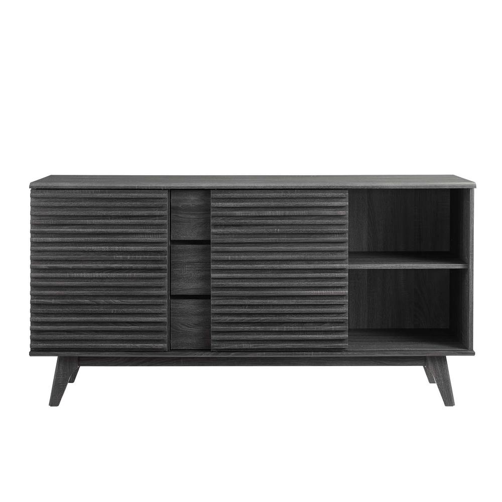 Render 63" Sideboard Buffet Table or TV Stand. Picture 6