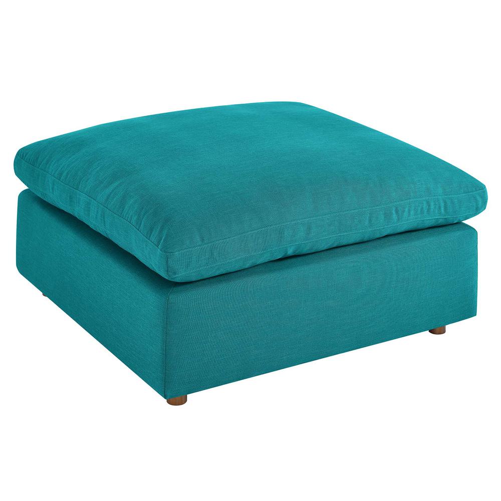 Commix Down Filled Overstuffed 4 Piece Sectional Sofa Set -Teal EEI-3356-TEA. Picture 9