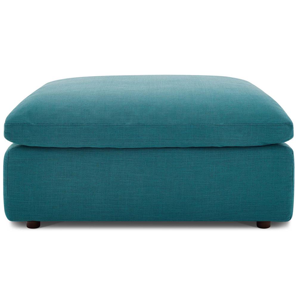 Commix Down Filled Overstuffed 7 Piece Sectional Sofa Set - Teal EEI-3364-TEA. Picture 7
