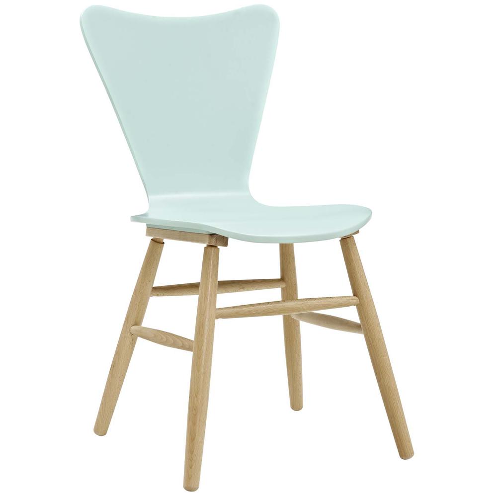 Cascade Dining Chair Set of 4 - Light Blue EEI-3380-LBU. Picture 2
