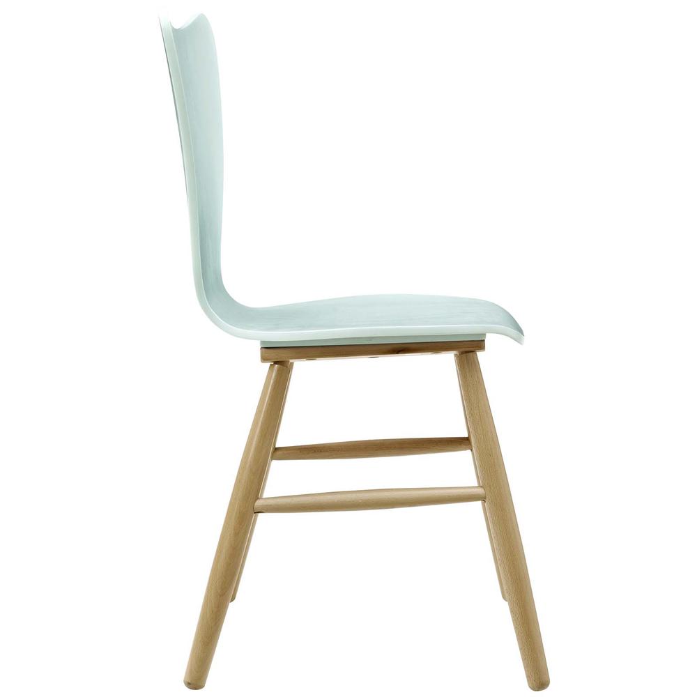 Cascade Dining Chair Set of 4 - Light Blue EEI-3380-LBU. Picture 3