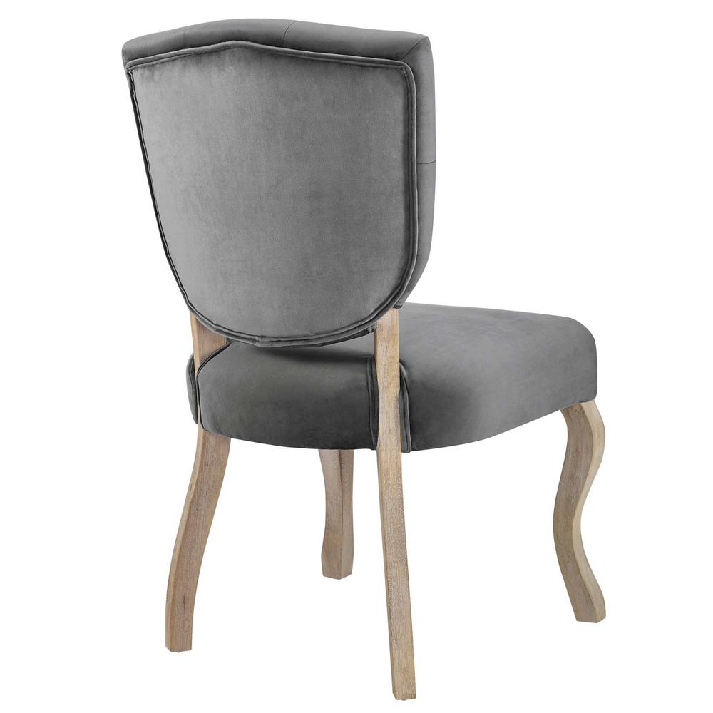 Array Dining Side Chair Set of 2 - Gray EEI-3381-GRY. Picture 4