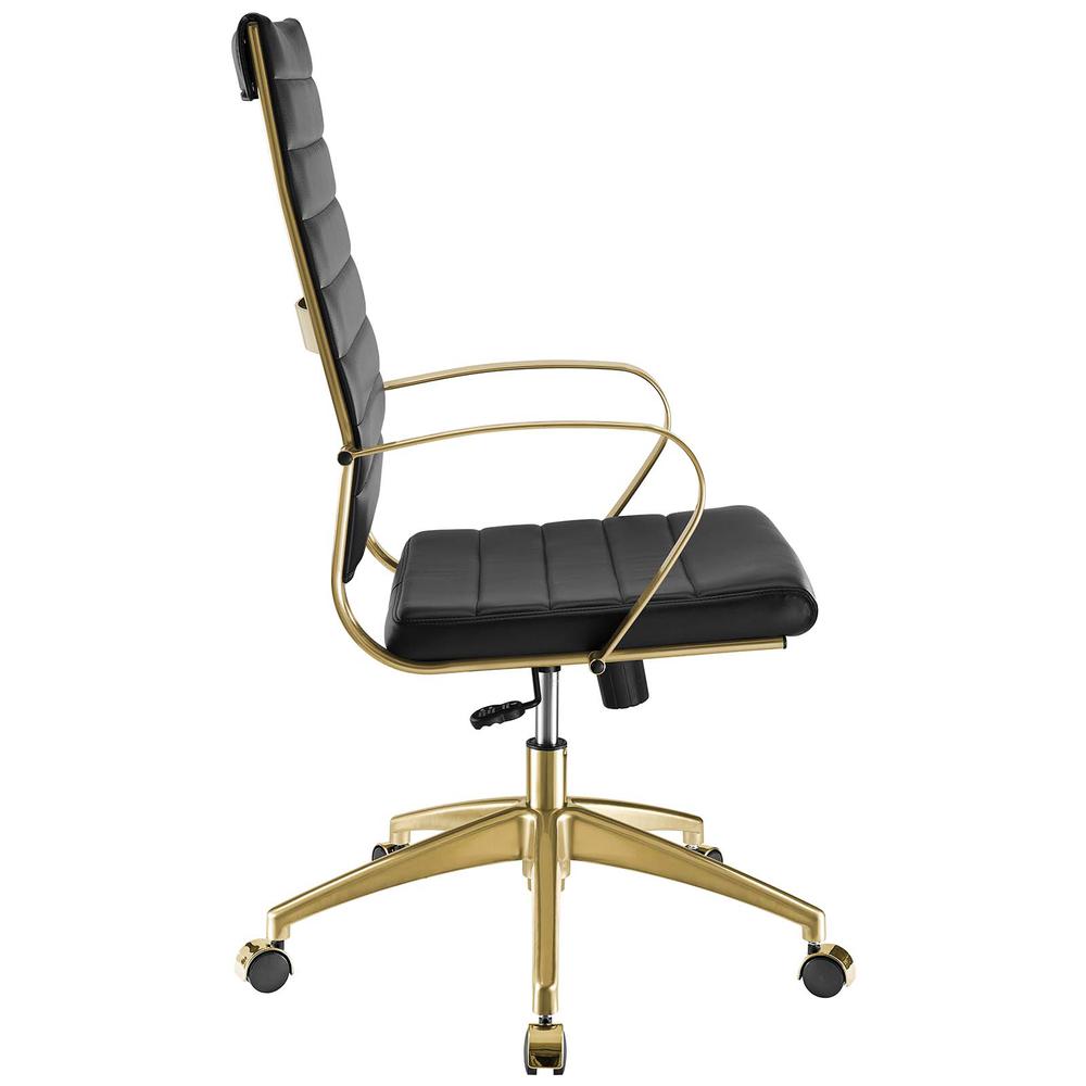 Jive Gold Stainless Steel Highback Office Chair. Picture 2