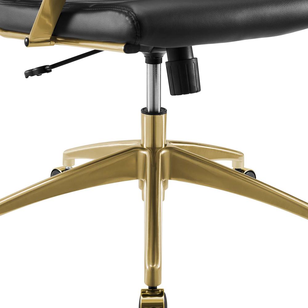 Jive Gold Stainless Steel Highback Office Chair. Picture 4