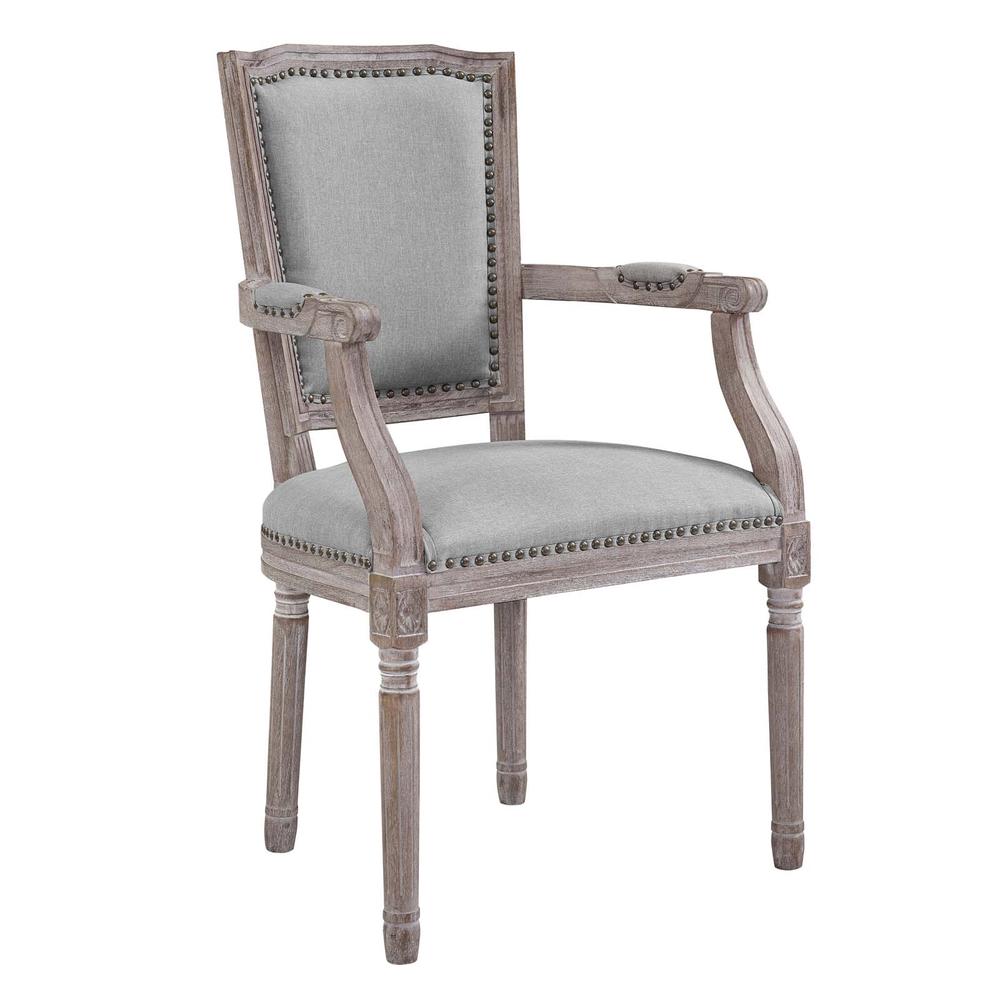Penchant Dining Armchair Upholstered Fabric Set of 2. Picture 2