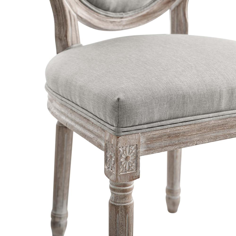 Emanate Dining Side Chair Upholstered Fabric Set of 2. Picture 6