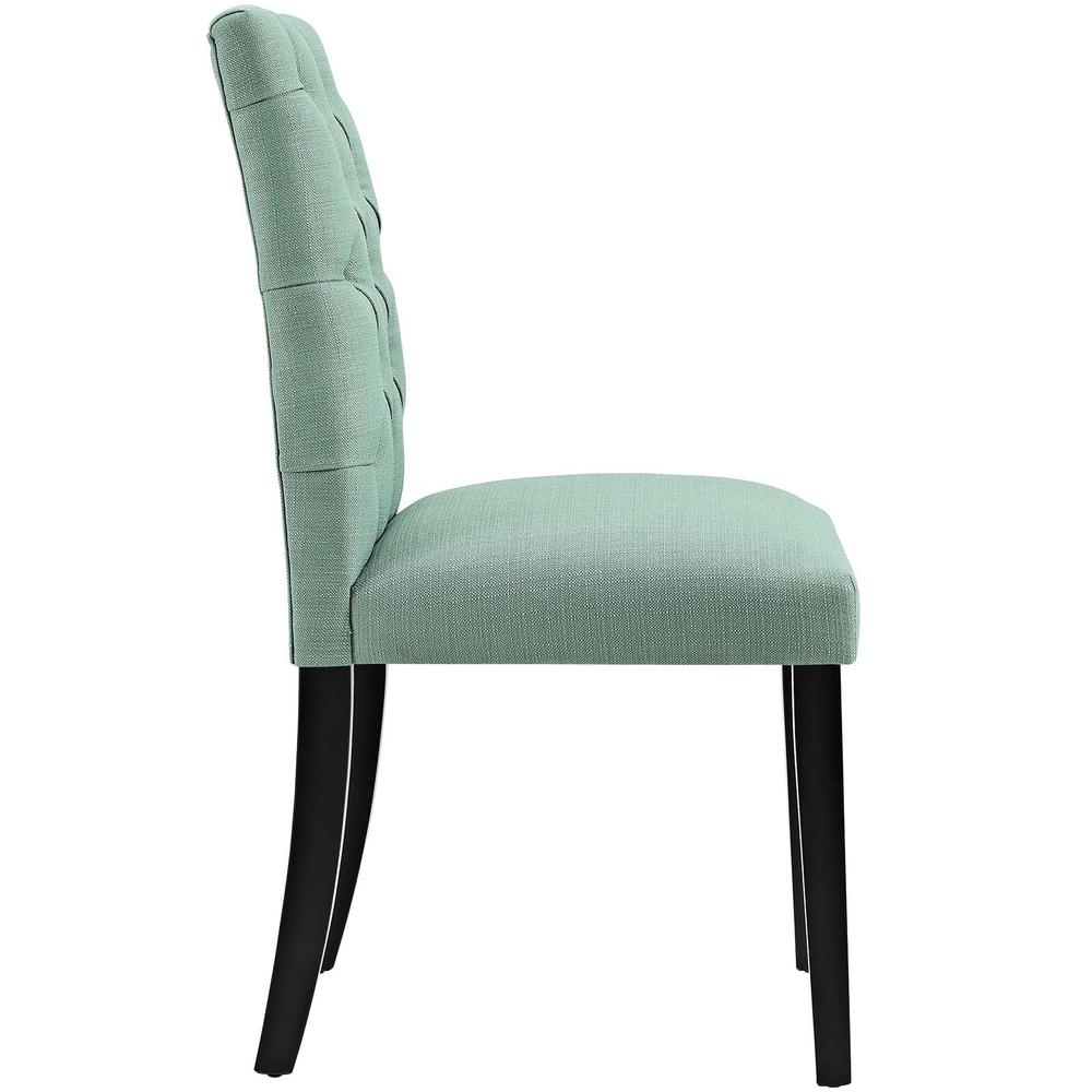 Duchess Dining Chair Fabric Set of 4 - Laguna EEI-3475-LAG. Picture 3