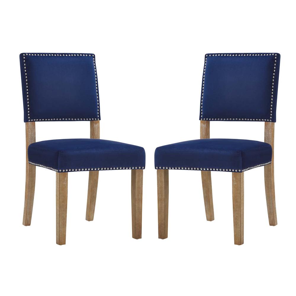 Oblige Dining Chair Wood Set of 2. Picture 1