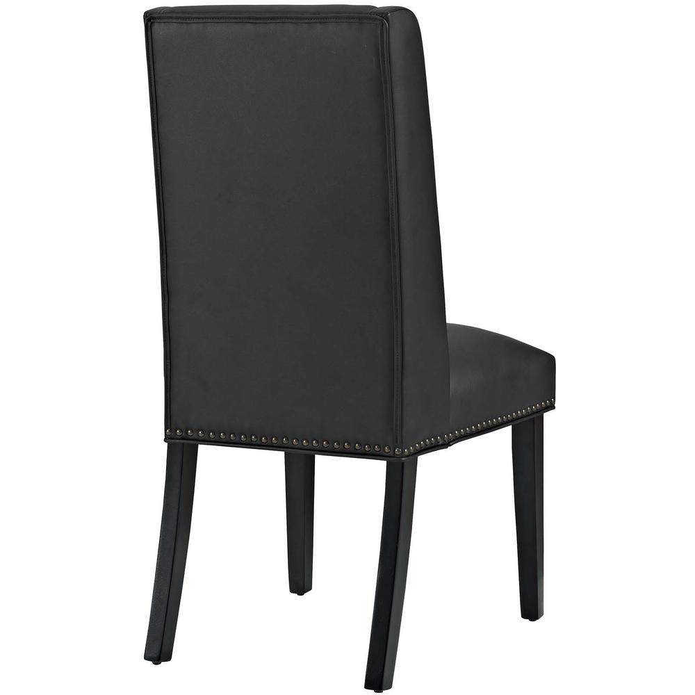 Baron Dining Chair Vinyl Set of 4. Picture 4