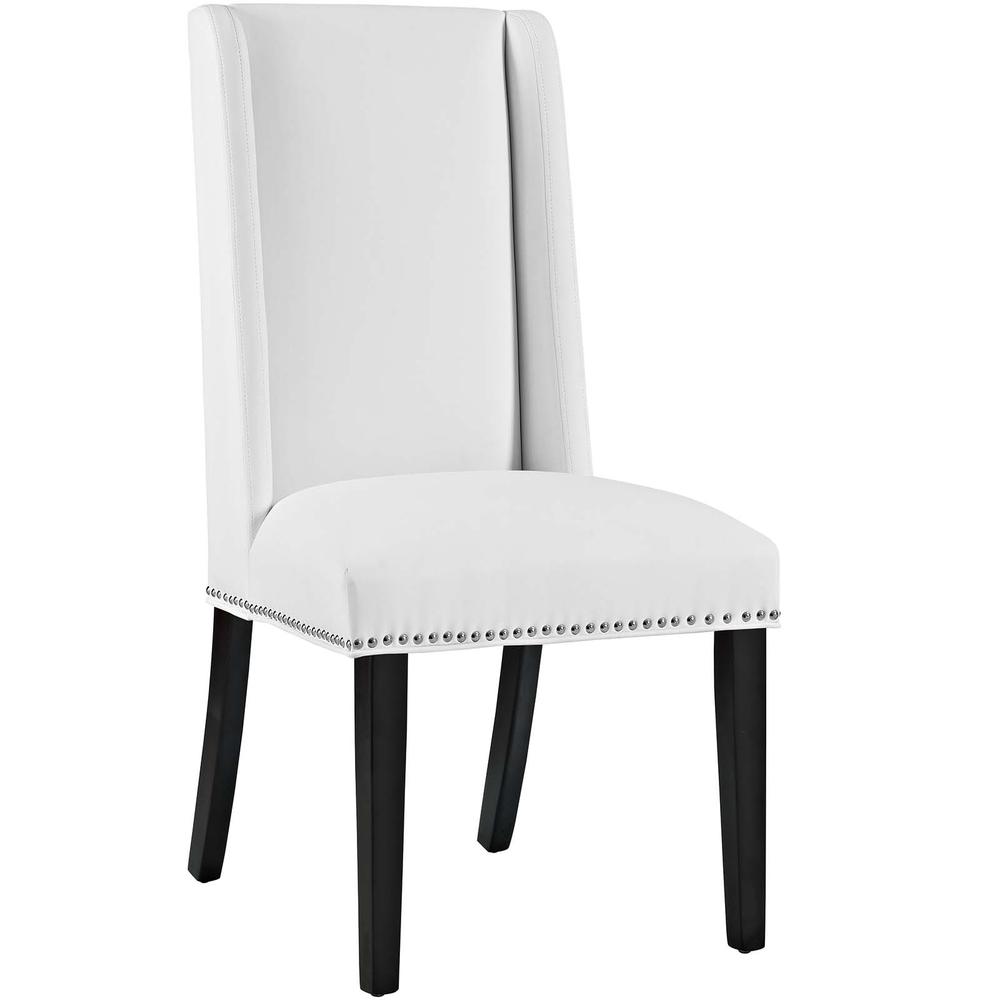 Baron Dining Chair Vinyl Set of 4. Picture 2