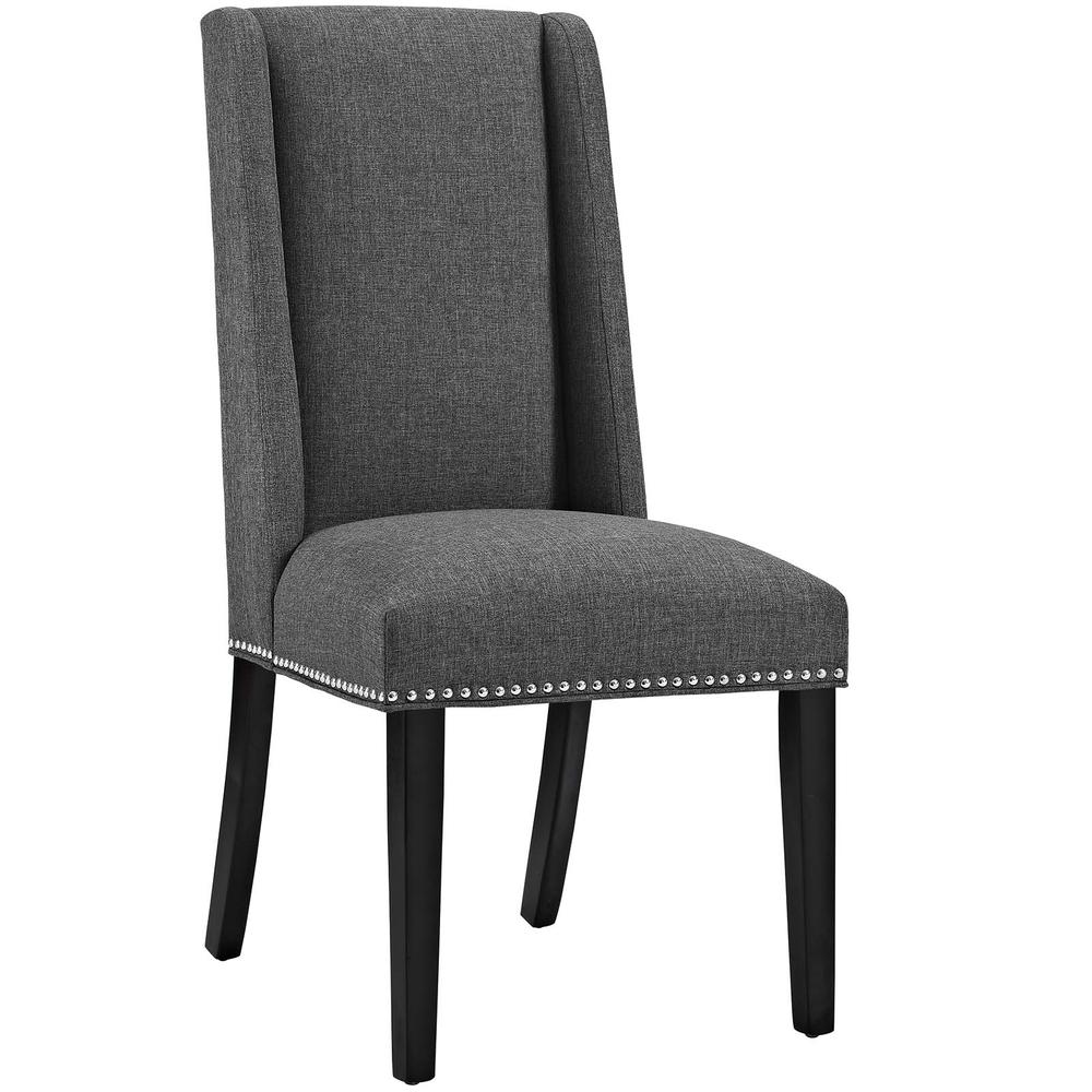 Baron Dining Chair Fabric Set of 4 - Gray EEI-3503-GRY. Picture 2