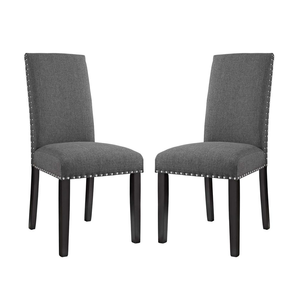 Parcel Dining Side Chair Fabric Set of 2. Picture 1