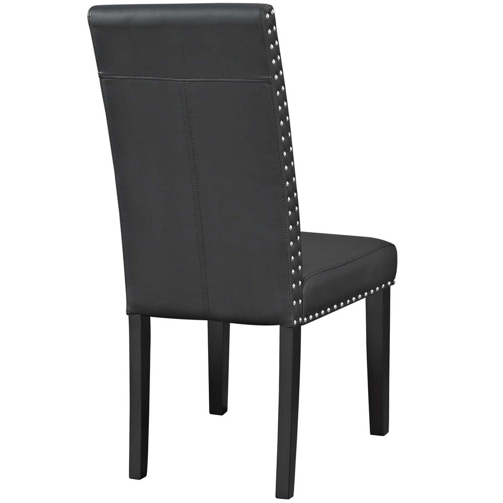 Parcel Dining Side Chair Vinyl Set of 2. Picture 4