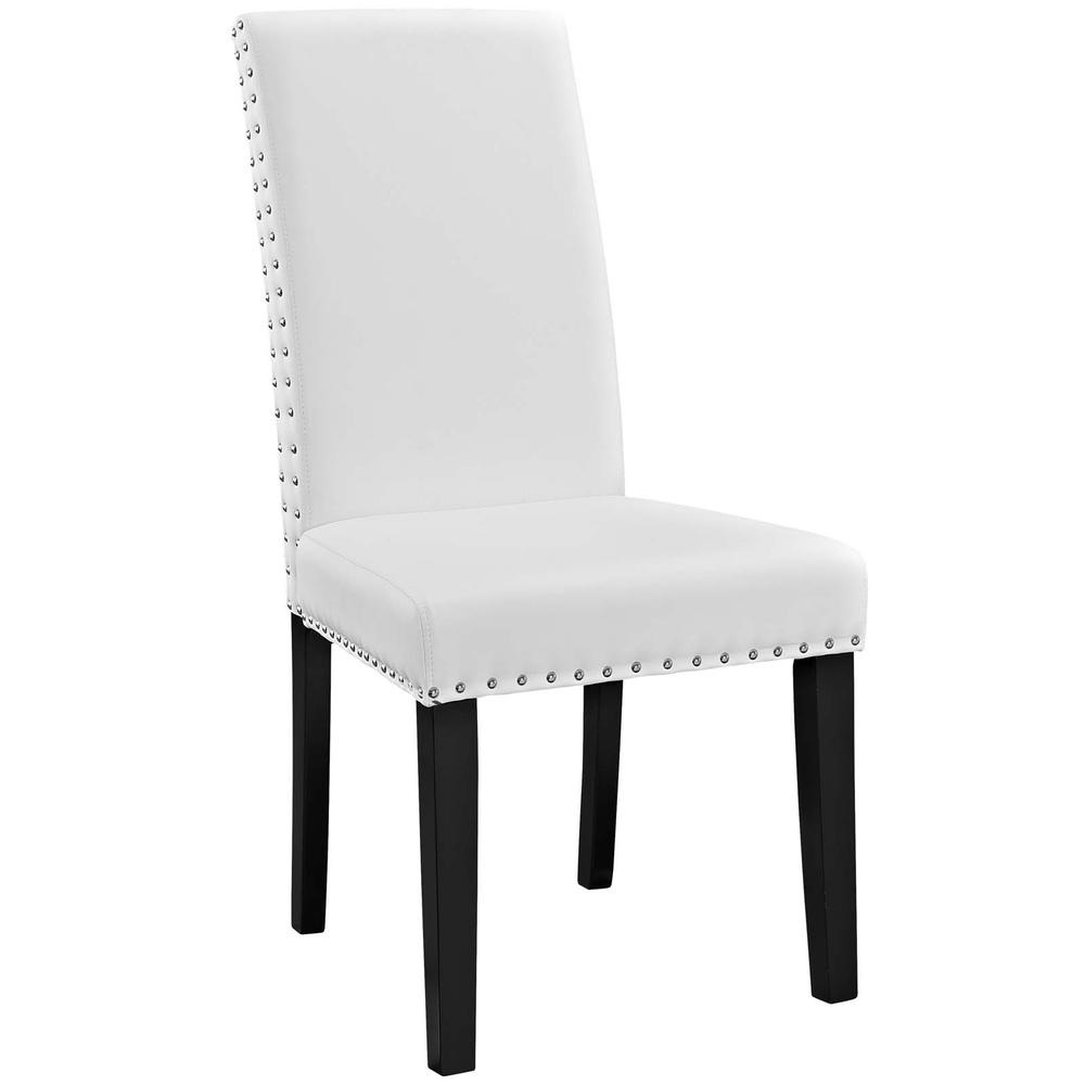 Parcel Dining Side Chair Vinyl Set of 2. Picture 2