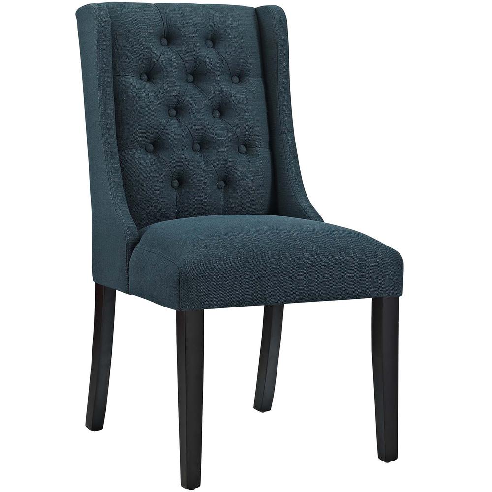 Baronet Dining Chair Fabric Set of 4 - Azure EEI-3558-AZU. Picture 2