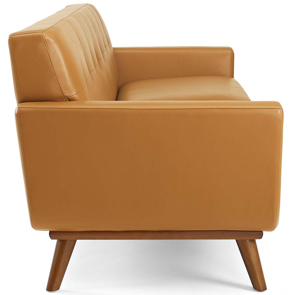 Engage Top-Grain Leather Living Room Lounge Sofa - Tan EEI-3733-TAN. Picture 2