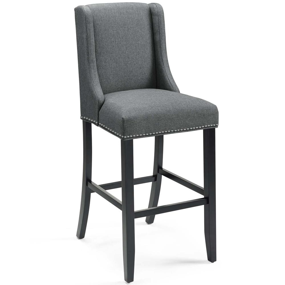 Baron Upholstered Fabric Bar Stool. Picture 1