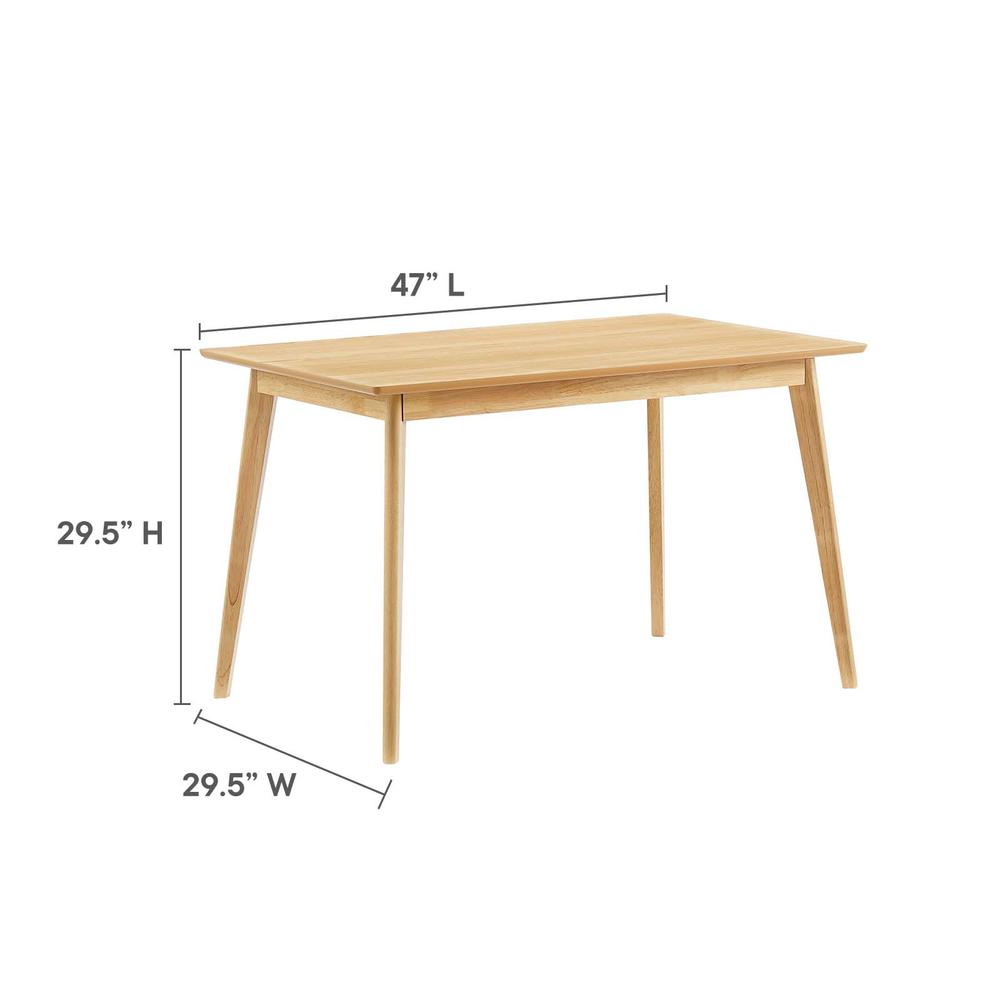 Oracle 47" Rectangle Dining Table. Picture 6