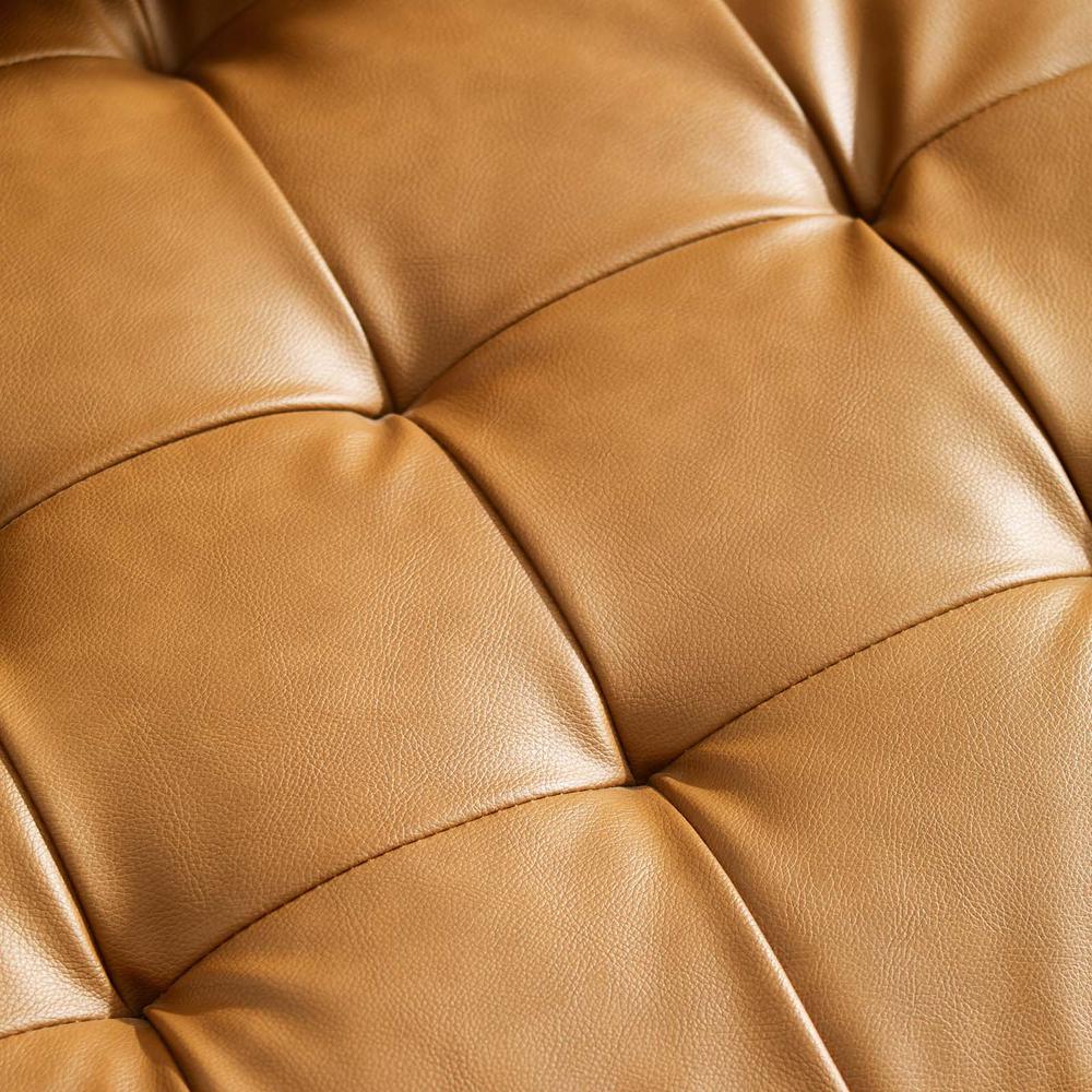 Valour Upholstered Faux Leather Sofa. Picture 5