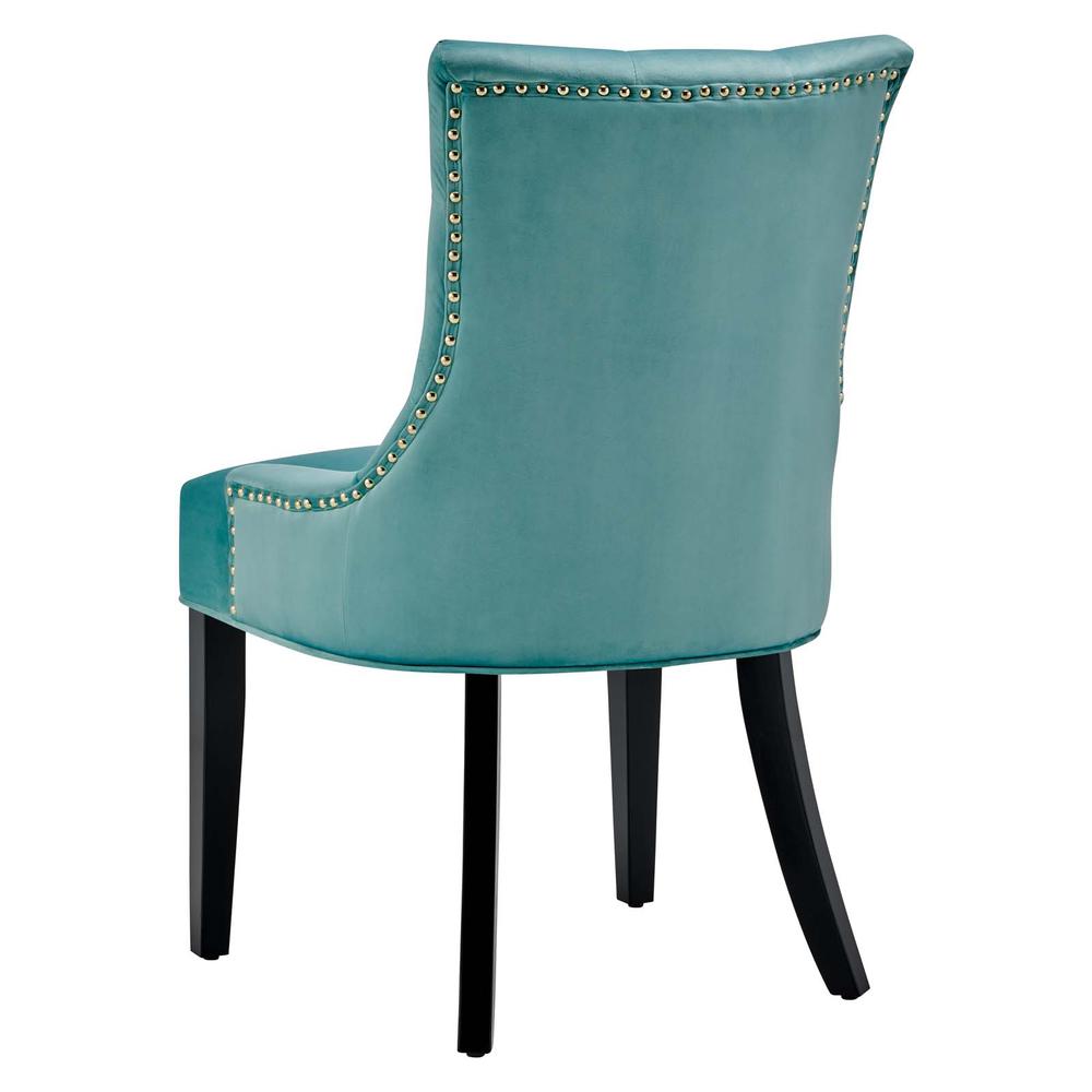 Regent Tufted Performance Velvet Dining Side Chairs - Set of 2. Picture 4