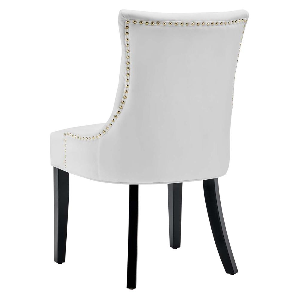 Regent Tufted Performance Velvet Dining Side Chairs - Set of 2. Picture 4