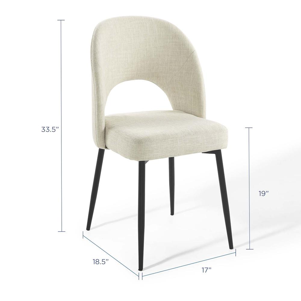 Rouse Upholstered Fabric Dining Side Chair. Picture 2