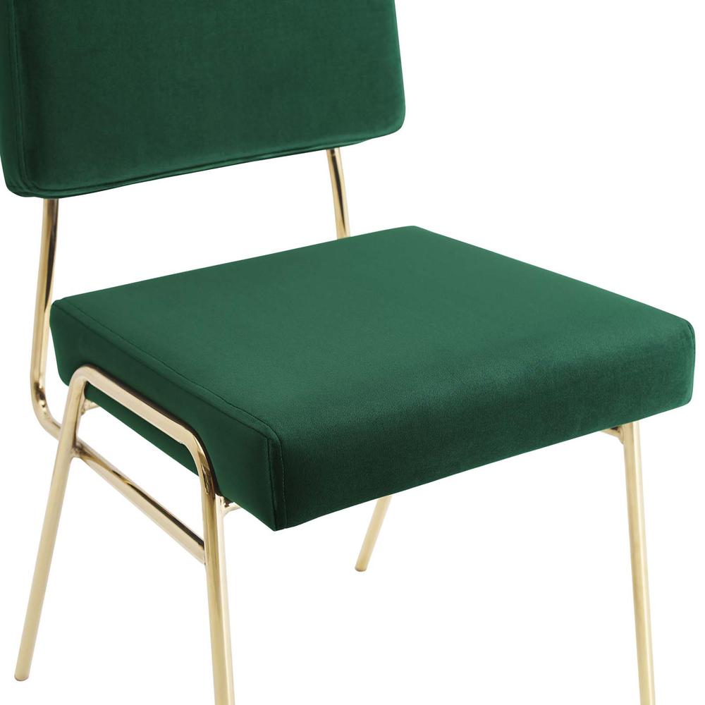 Craft Performance Velvet Dining Side Chair. Picture 6